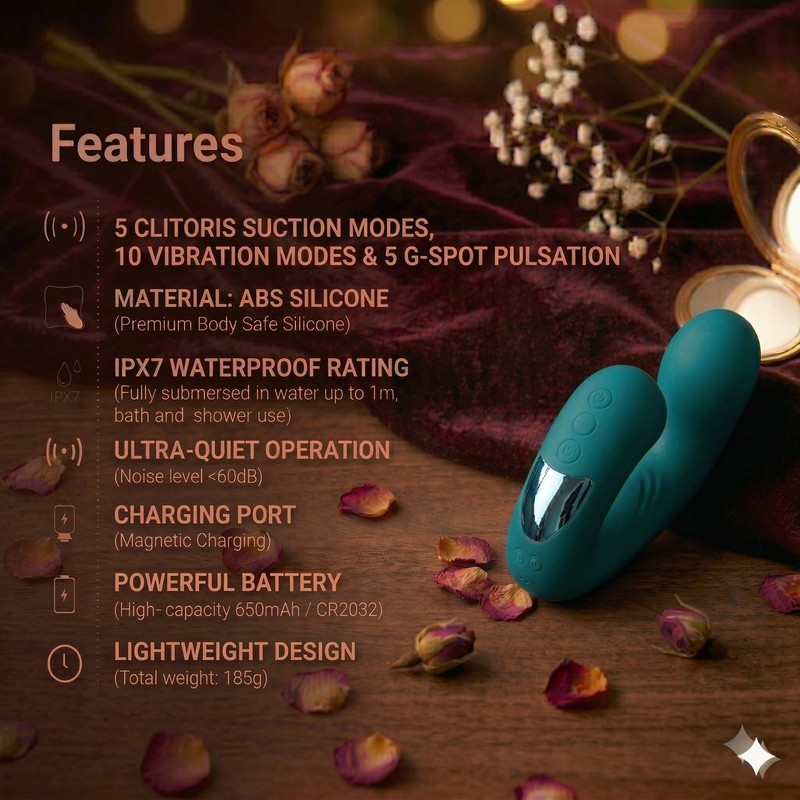 208 Sucking Pulsation Vibrator(Hold Ball) - Image 7